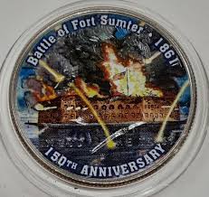 Battle of Ft. Sumter Civil War 1861 Colorized 2011 Kennedy ...