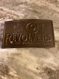 Impressive Vintage Colt Revolvers Belt Buckle THE WORLD'S RIGHT ARM | eBay