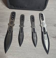 Colt Throwing Knives Set of 4 CT451 2 - 10" AND 2 - 8" | eBay