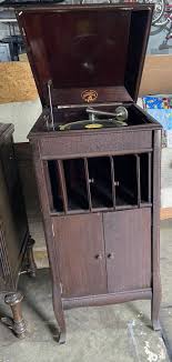 Antique Columbia Grafonola Phonograph-Hand Crank-Plays 78 ...