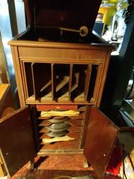 Antiques, Columbia Grafonola Phonograph, Mahogany Record ...