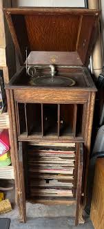 Antique Record Player Grafonola