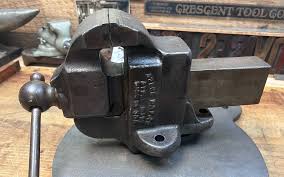 Vintage Athol 613 Stationary Bench Vise 3" Inch Jaws Nice | eBay