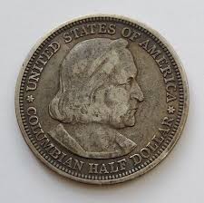 1893 Columbian Exposition Commemorative 90% Silver Half Dollar | eBay