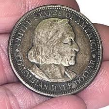 1892 USA Columbus World's Fair Santa Maria SHIP Silver Half Dollar Silver Coin - Etsy