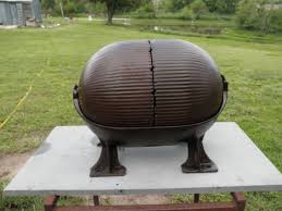 Vintage Columbian Watermelon Hog Oiler Cast Iron | eBay