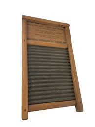 Vintage Dubl Handi Washboard Columbus Ohio Small Travel 18 ...