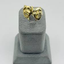 10K Gold Smile Now Cry Later Ring (MED) – Candy Jewelers