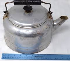 Vintage COMET Aluminum Cowboy Coffee Tea Kettle ...
