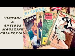 VINTAGE & ANTIQUE MAGAZINES COLLECTION #junkjournalideas ...