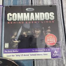 Commandos 1 Behind Enemy Lines PC CD Military Tactic Video ...