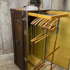 Moritz Madler Antique Travel Wardrobe Trunk: Steamer Era ...