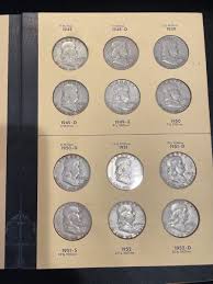 1948 - 1960 Franklin Half Dollars Set (28 Coins) #1069 | eBay