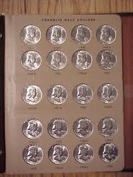 1948-1963 Complete set of Franklin Half Dollars BU Condition