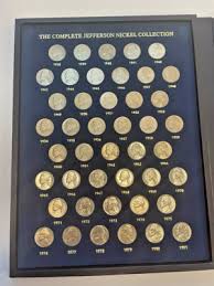 THE JEFFERSON NICKEL COLLECTION 83 TOTAL COINS IN ALBUM CASE ...