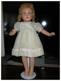 1930s Large Composition Doll with Original Dress. For Sale at Ruby Lane