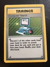 Computer Search 71/102 Pokemon Base Set Rare Trainer Lp | eBay