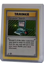 1999 Pokemon Computer Search - 1st Edition Shadowless ...