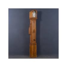 Baroque Oak Grandfather Clock | Chairish