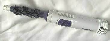 Conair 3/4" Curling Iron Air Styling Brush Purple High Low ...