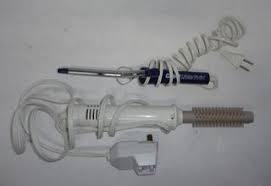 Clairol Little Twirl Curling Iron, Windmere Brush, No Hair ...