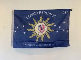 2 X 3 Feet Conch Republic National Key West 100D Polyester 2' X 3' Flag - Etsy
