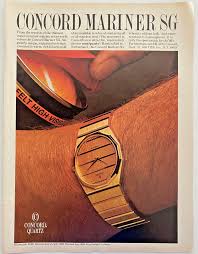 Concord Mariner SG Vintage 1982 Print Ad | eBay