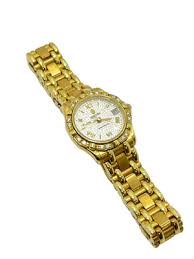Concord Saratoga SL 18k Solid Gold & Diamond Quartz Watch ...