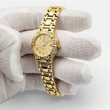 Concord 24mm Sarento18K Yellow Gold Watch w/Roman Gold Dial ...