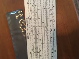 Vintage Sterling Slide Rule #594 Decimal Trig Multi Log 1965 Case/Manual | eBay