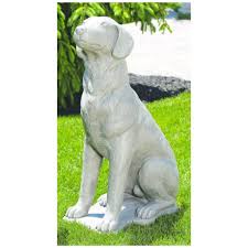 Sitting Hound Dog Sculpture 32.5" High | Statue.com
