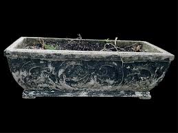 Sold at Auction: Outdoor Concrete Planter