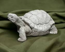 Large Turtle Box Statue Concrete Turtle Figure Massive ...