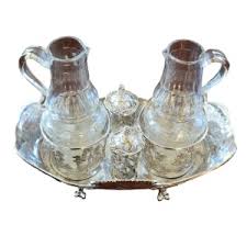 Gorgeous 18th Century Silver Oil and Vinegar Cruet By P Flament