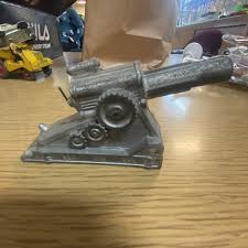 TOY METAL SPRING LOADED CANNON MADE IN USA | eBay