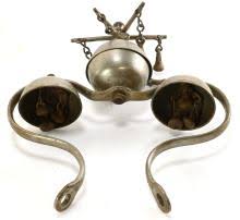 Sold at Auction: Pair Victorian Horse Harness Sleigh Saddle Chimes Bells
