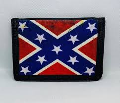 Rustic Battle Flag Velcro Wallet – Sons of Confederate Veterans