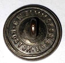 GW SIMMONS Boston Mass bicycle Pin Back advertising Lapel ...