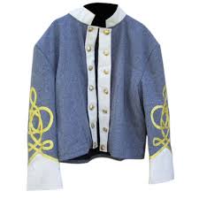 Civil war American Confederate Generals Shell jacket-4 ...