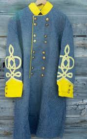 civil war confederate officers double breasted wool frock ...