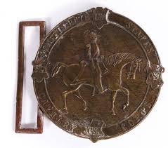 Reproduction Csa Cavalry Corps Belt Buckle By J. Purdy