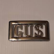 GUS Custom Personalized Name Belt Buckle -Put your name or ...