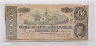 Confederate Dollar Note for sale | eBay