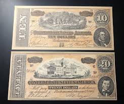 US Confederate Dollars RICHMOND Facsimile (1864) $1, $5, $10,$20,$50;(1862) $100 | eBay
