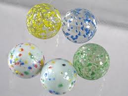 Antique Confetti Marble Lot