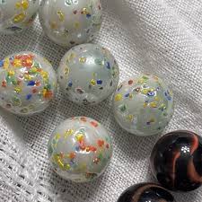 Vintage ?Old Rare Glass ?Colored Swirl Marbles Shooters Toys ...