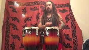 זוג מיני קונגס כולל סטנד SONOR 9" & 10" Mini Conga Sunburst High Gloss Hevea Wood - דיאז