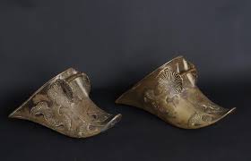 Sold at Auction: VERY FINE PAIR OF PERUVIAN STIRRUPS, 1800'S