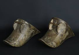 Very Fine Pair Of Peruvian Stirrups, 1800's