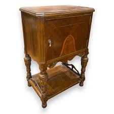 Antique Gentleman's Mahogany Humidor Cabinet, Restored